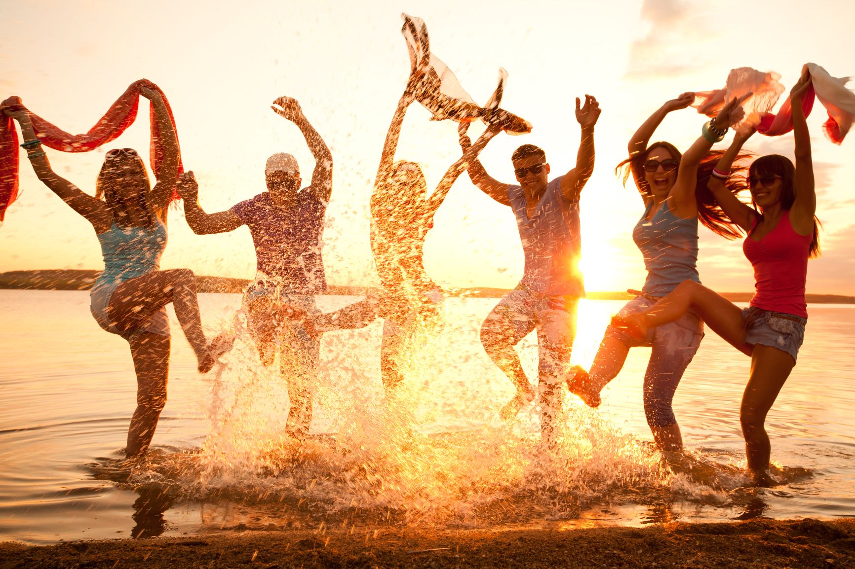 group accommodation by the sea